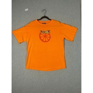 Sonic Drive-In Graphic T Shirt Large Orange Flavors of Sonic Employee Distressed